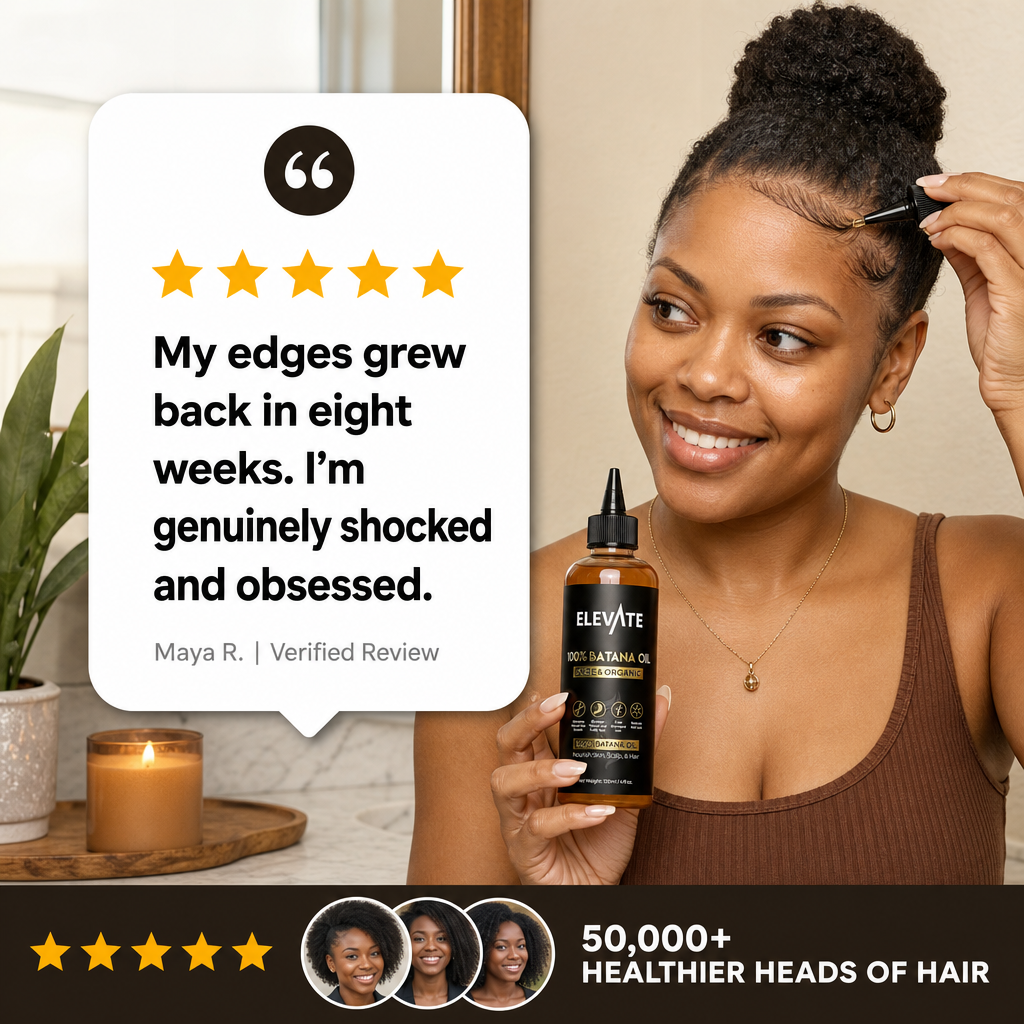 Verified 5-star review — edges grew back in eight weeks